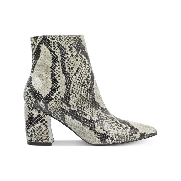 Marc Fisher Retire Snakeskin Booties - Size 9 - Picture 9 of 10